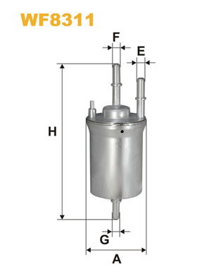 Kraftstofffilter WIX WF8311 von WIX