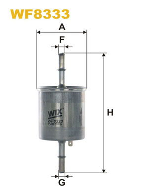 Kraftstofffilter WIX WF8333 von WIX