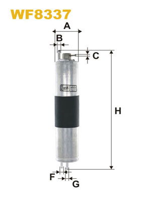 Kraftstofffilter WIX WF8337 von WIX