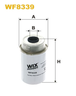 Kraftstofffilter WIX WF8339 von WIX