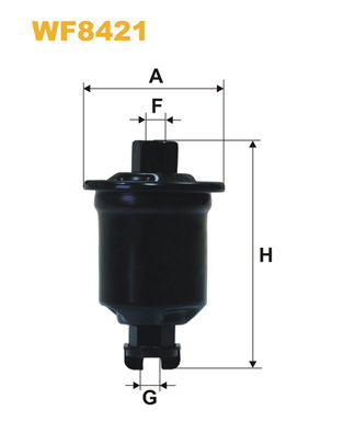 Kraftstofffilter WIX WF8421 von WIX