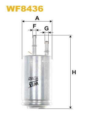 Kraftstofffilter WIX WF8436 von WIX