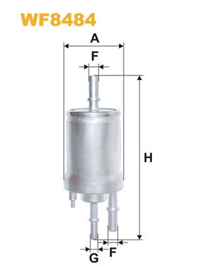 Kraftstofffilter WIX WF8484 von WIX