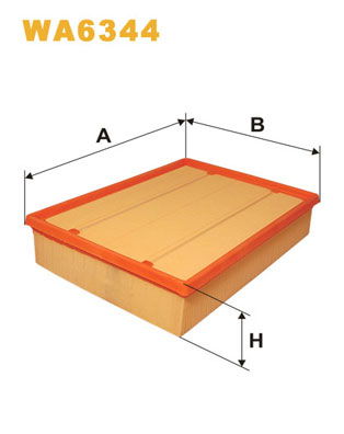 Luftfilter WIX WA6344 von WIX