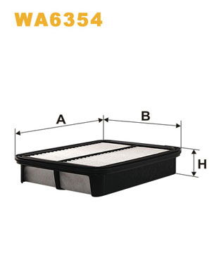 Luftfilter WIX WA6354 von WIX