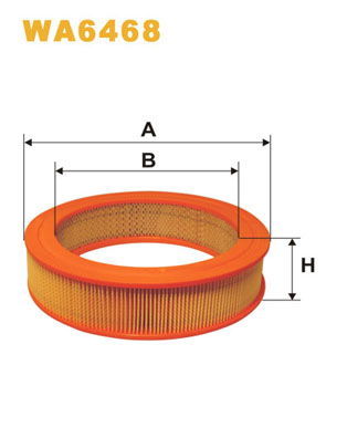 Luftfilter WIX WA6468 von WIX