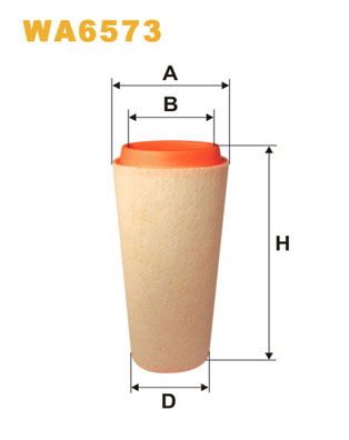 Luftfilter WIX WA6573 von WIX