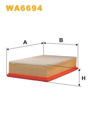 Luftfilter WIX WA6694 von WIX