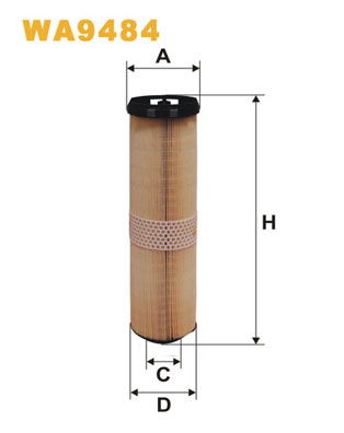 Luftfilter WIX WA9484 von WIX