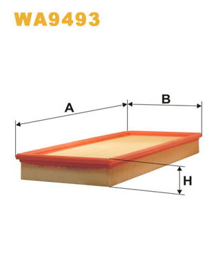 Luftfilter WIX WA9493 von WIX