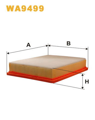 Luftfilter WIX WA9499 von WIX