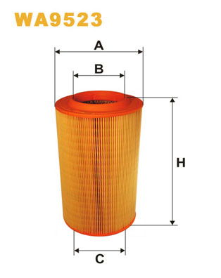 Luftfilter WIX WA9523 von WIX