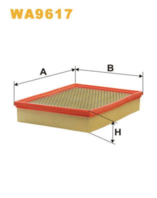 Luftfilter WIX WA9617 von WIX