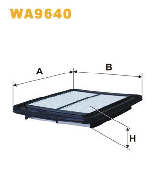 Luftfilter WIX WA9640 von WIX