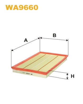 Luftfilter WIX WA9660 von WIX