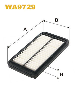 Luftfilter WIX WA9729 von WIX