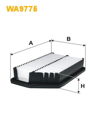 Luftfilter WIX WA9775 von WIX