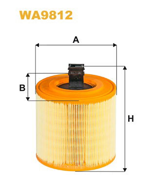 Luftfilter WIX WA9812 von WIX