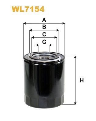 Ölfilter WIX WL7154 von WIX