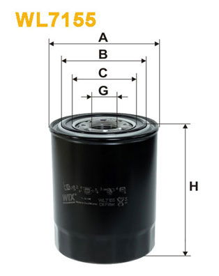 Ölfilter WIX WL7155 von WIX