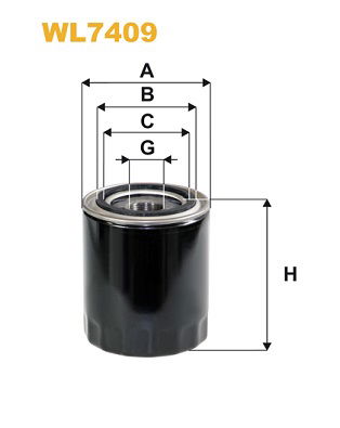 Ölfilter WIX WL7409 von WIX