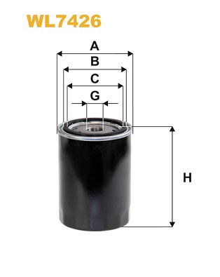 Ölfilter WIX WL7426 von WIX