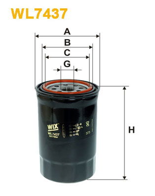 Ölfilter WIX WL7437 von WIX