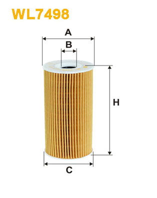 Ölfilter WIX WL7498 von WIX