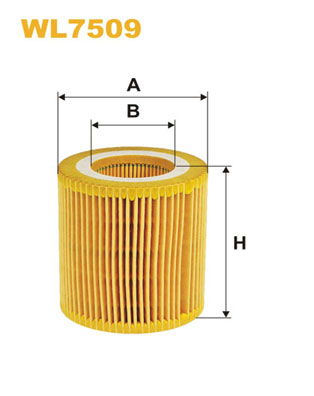 Ölfilter WIX WL7509 von WIX