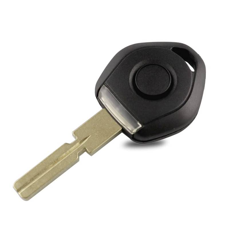 WJBABJ Autoschlüsselabdeckung Alte Stilschlüssel für BMW 3 5 7 Z3 E36 E34 E38 E39 Transponder Key Shell Remote Auto Key Koffer 4 Spur HU58 mit LED-Licht von WJBABJ