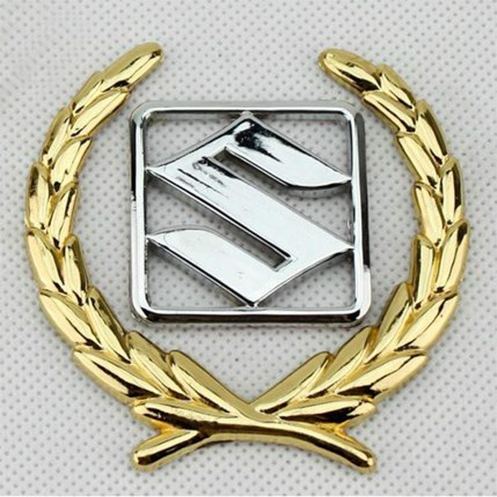 Auto Emblem für Suzuki Jimny SX4 Swift Vitara Ignis, Auto Body Abzeichen Emblem Aufkleber, Buchstabenmarke Badge Aufkleber Auto Emblem Aufkleber Auto Styling Dekor Zubehör von WJDMB