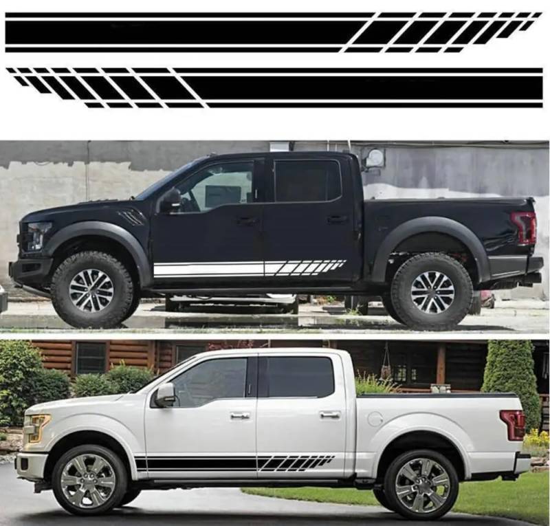 Auto Seite Aufkleber Kit, für Mitsubishi L200 Triton 2011-2019 Offroad Pickup Aufkleber von WJSXEQF