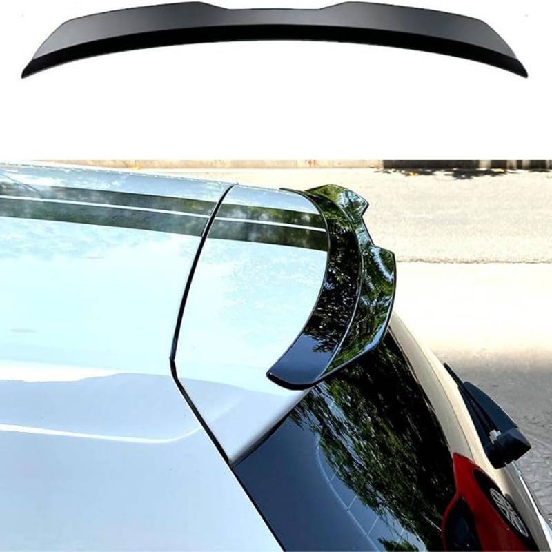 Auto Heckspoiler Spoiler Für Renault Koleos II I 2.Gen/1.gen 2007-2023,Flügel Lippe Spoiler Kofferraum Spoiler Auto Heckflügel Heckflügel Lippe Zubehör,Matte Black von WJWZZGYL