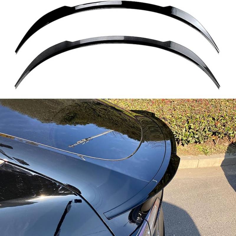 Auto Heckspoiler Spoiler Für Tesla Model Y,Flügel Lippe Spoiler Kofferraum Spoiler Auto Heckflügel Heckflügel Lippe Zubehör,Black von WJWZZGYL