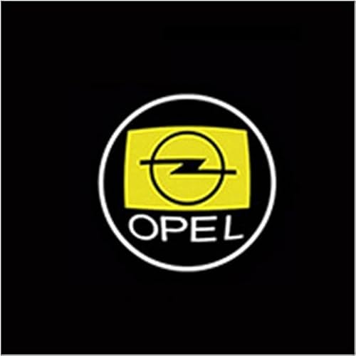 2 Stück WillkommensLicht Auto Türbeleuchtung Logo für Opel Corsa F 2019-2022 2023, HD Autotür Lichter Logo Projektor Auto Beleuchtung Zubehör,4pcs von WJYZDHBC