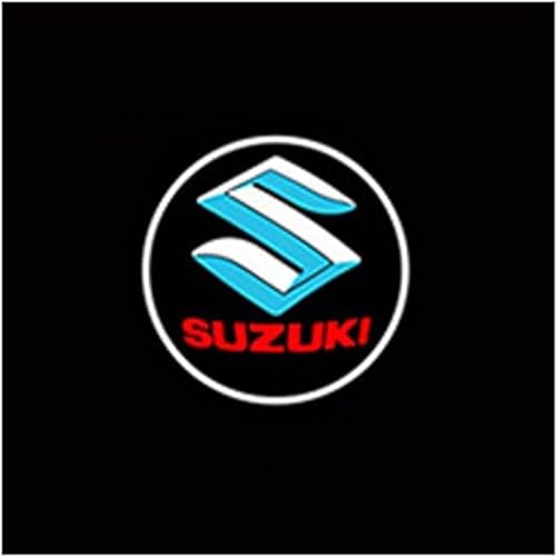 2 Stück WillkommensLicht Auto Türbeleuchtung Logo für Suzuki Jimny / SX4 S-Cross/S-Cross/Swift, HD Autotür Lichter Logo Projektor Auto Beleuchtung Zubehör,2pcs von WJYZDHBC