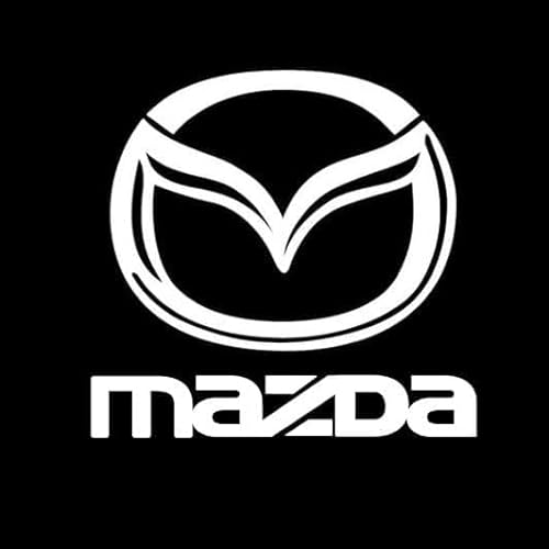 WJYZDHBC 2 Stück WillkommensLicht Auto Türbeleuchtung Logo für Mazda 6/8 CX9, HD Autotür Lichter Logo Projektor Auto Beleuchtung Zubehör,2pcs von WJYZDHBC