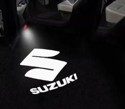 WJYZDHBC 2 Stück WillkommensLicht Auto Türbeleuchtung Logo für Suzuki Alivio SX4 S-Cross, HD Autotür Lichter Logo Projektor Auto Beleuchtung Zubehör,2PCS von WJYZDHBC