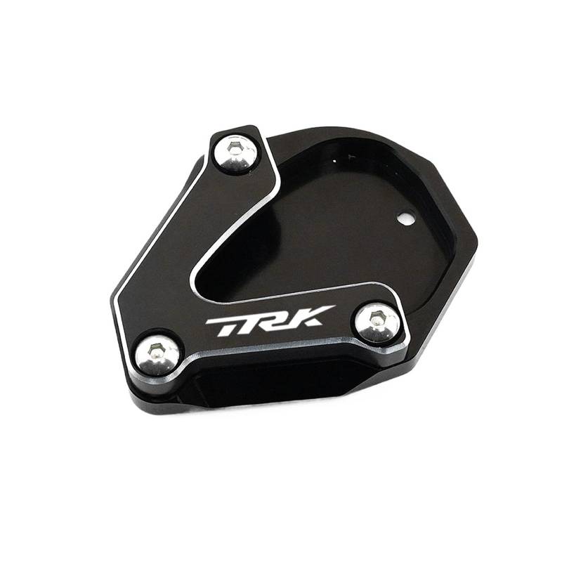 Seite Stand Verlängerung Motorräder Für BE&Nelli TRK 702 TRK702 2022 2023 Motorrad Aluminium Kickstand Fuß Seitenständer Verlängerung Enlarger Pad Stützplatte Schlüsselanhänger von WKDGFTBIM