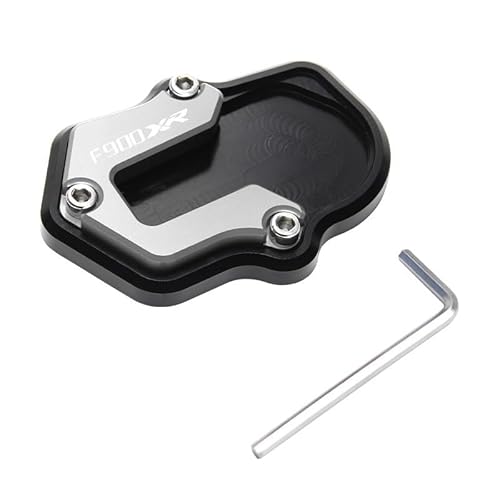 Seite Stand Verlängerung Motorräder Für F900R F900XR F900-XR F900 R 2020-2022 Motorrad Vergrößern Platte Seite Stehen Enlarger Kickstand Verlängerung Pad Flache Fuß von WKDGFTBIM