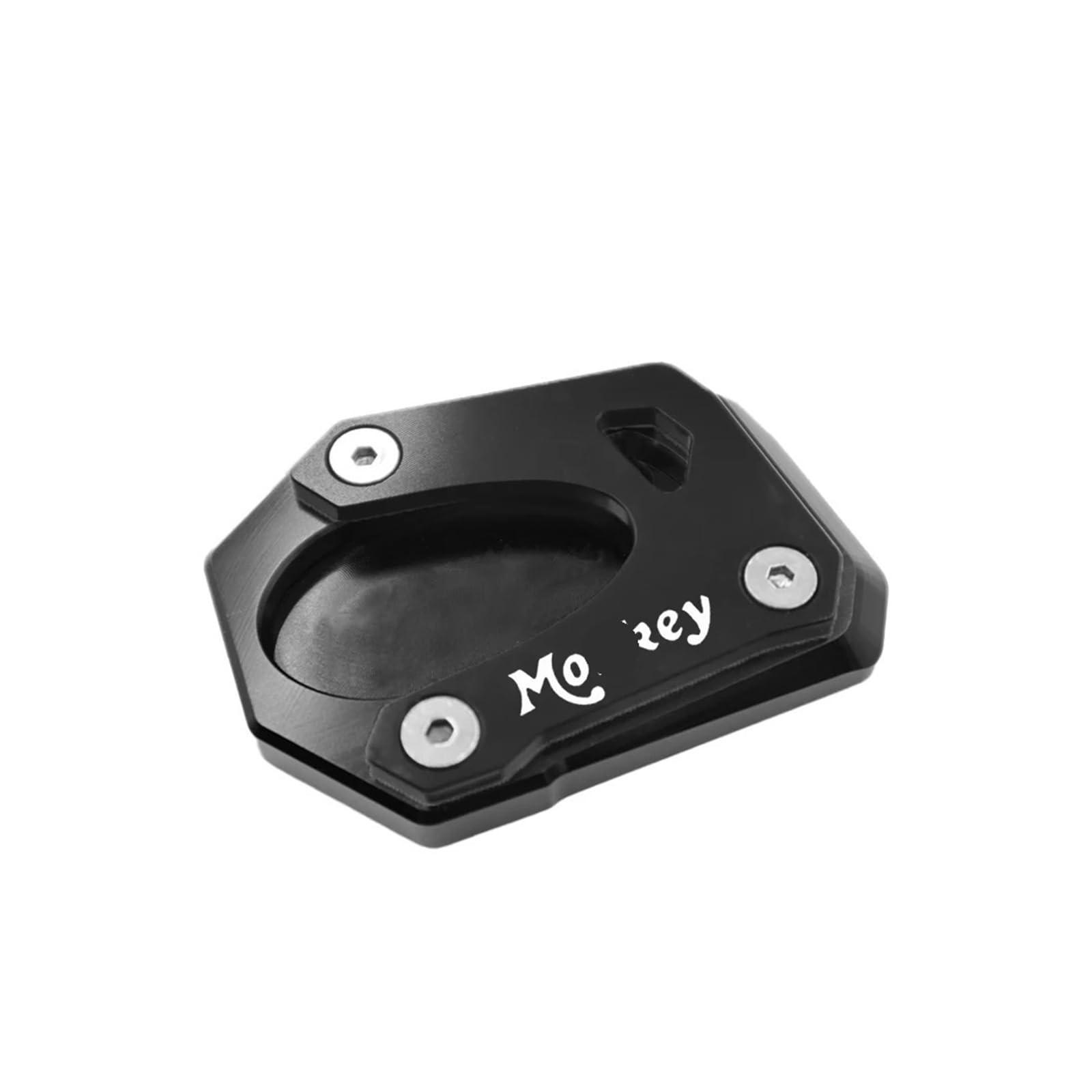 Seite Stand Verlängerung Motorräder Motorrad CNC Kickstand Fuß Seitenständer Verlängerung Pad Stützplatte Vergrößern Ständer Für Ho&nda Monkey 125 Monkey125 18-22 von WKDGFTBIM