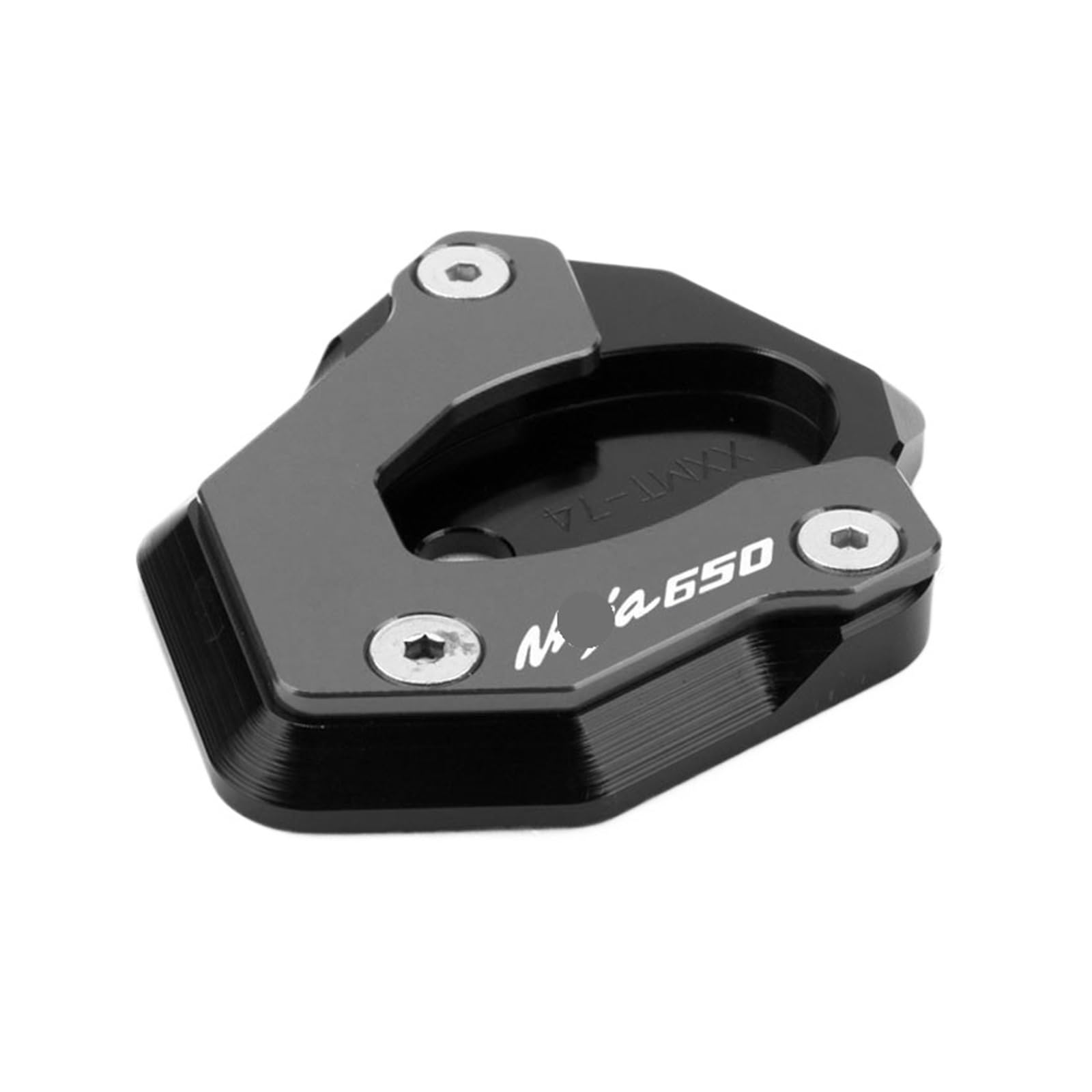 Seite Stand Verlängerung Motorräder Motorrad CNC Kickstand Fuß Seitenständer Verlängerung Stützplatte Pad FÜR ER6N ER6F NINJA650 Ninja 650 von WKDGFTBIM