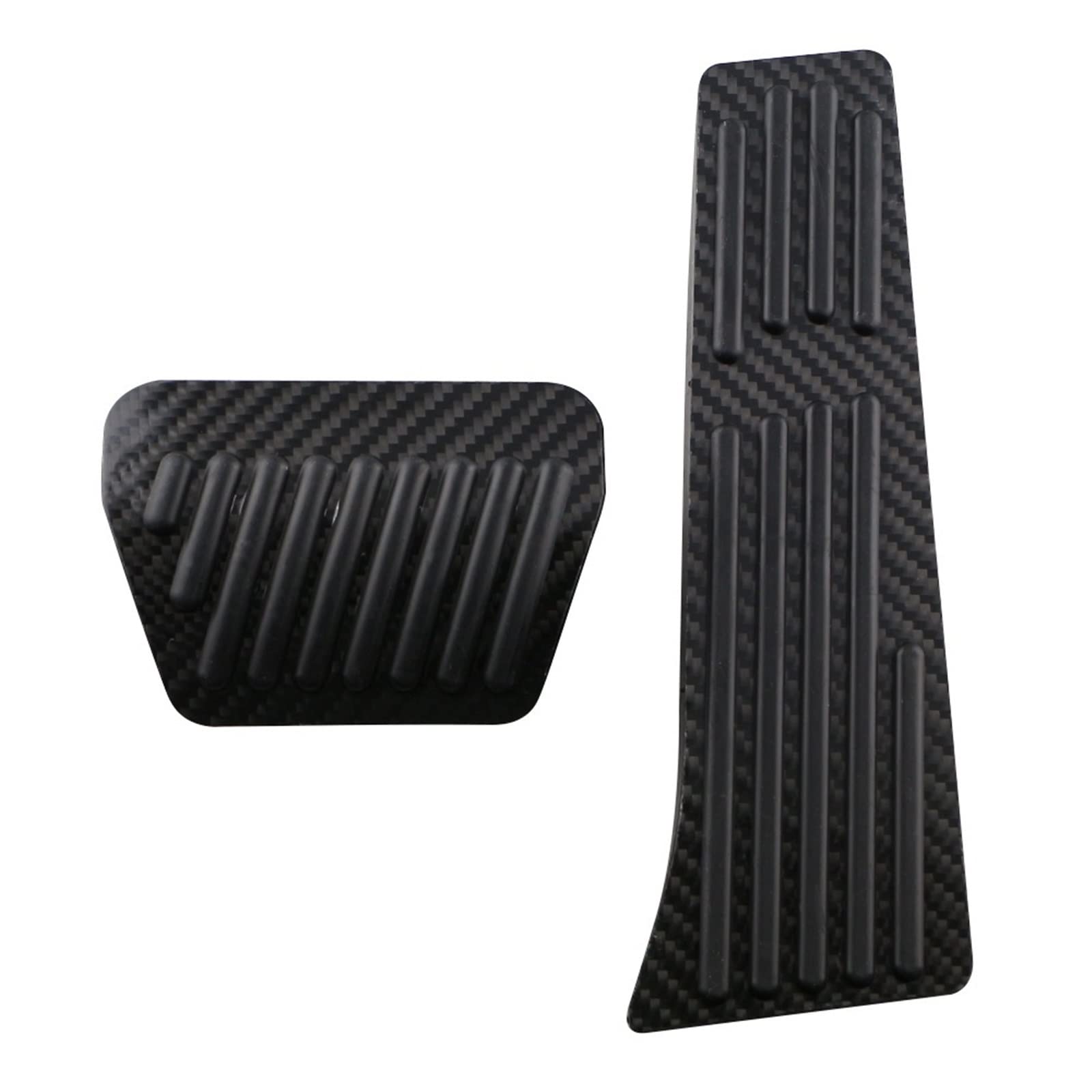 WKWPYCYUH Autopedale passend for BMW 5er E60 E61 F10 F11 G30 F90 G31 2001–2021 AT Gas Fuel Brake Pedal Plate Pad Carbon Fiber pedal von WKWPYCYUH