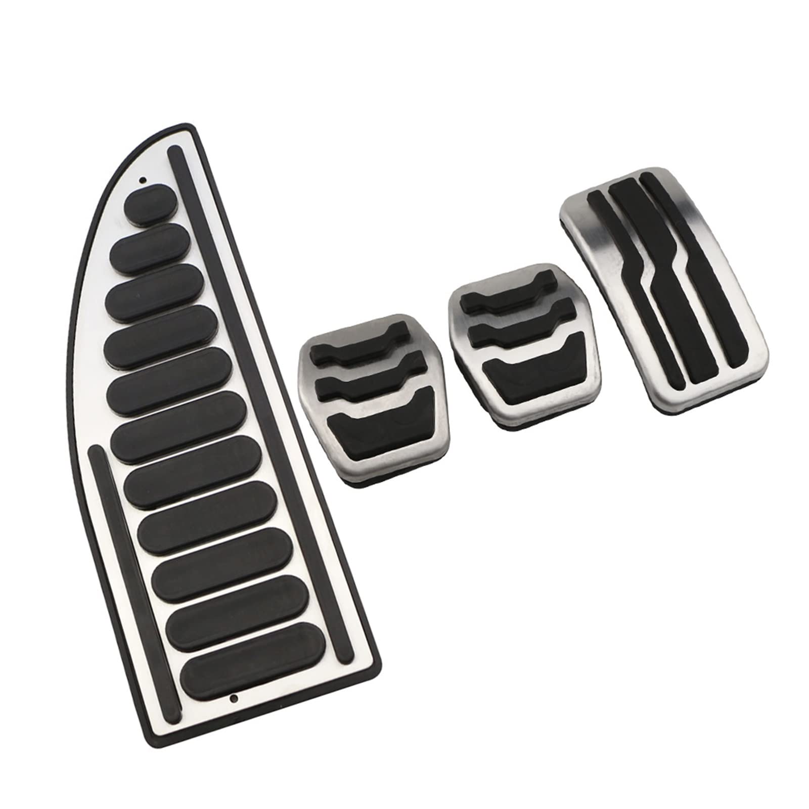 WKWPYCYUH Passend for Ford, passend for Focus 2 MK2 II 2005–2012, Auto-Gaspedale, Bremspedal-Set, Abdeckungen, Kupplungsauflage, Fußpedale, Teile pedal(MT With Rest) von WKWPYCYUH