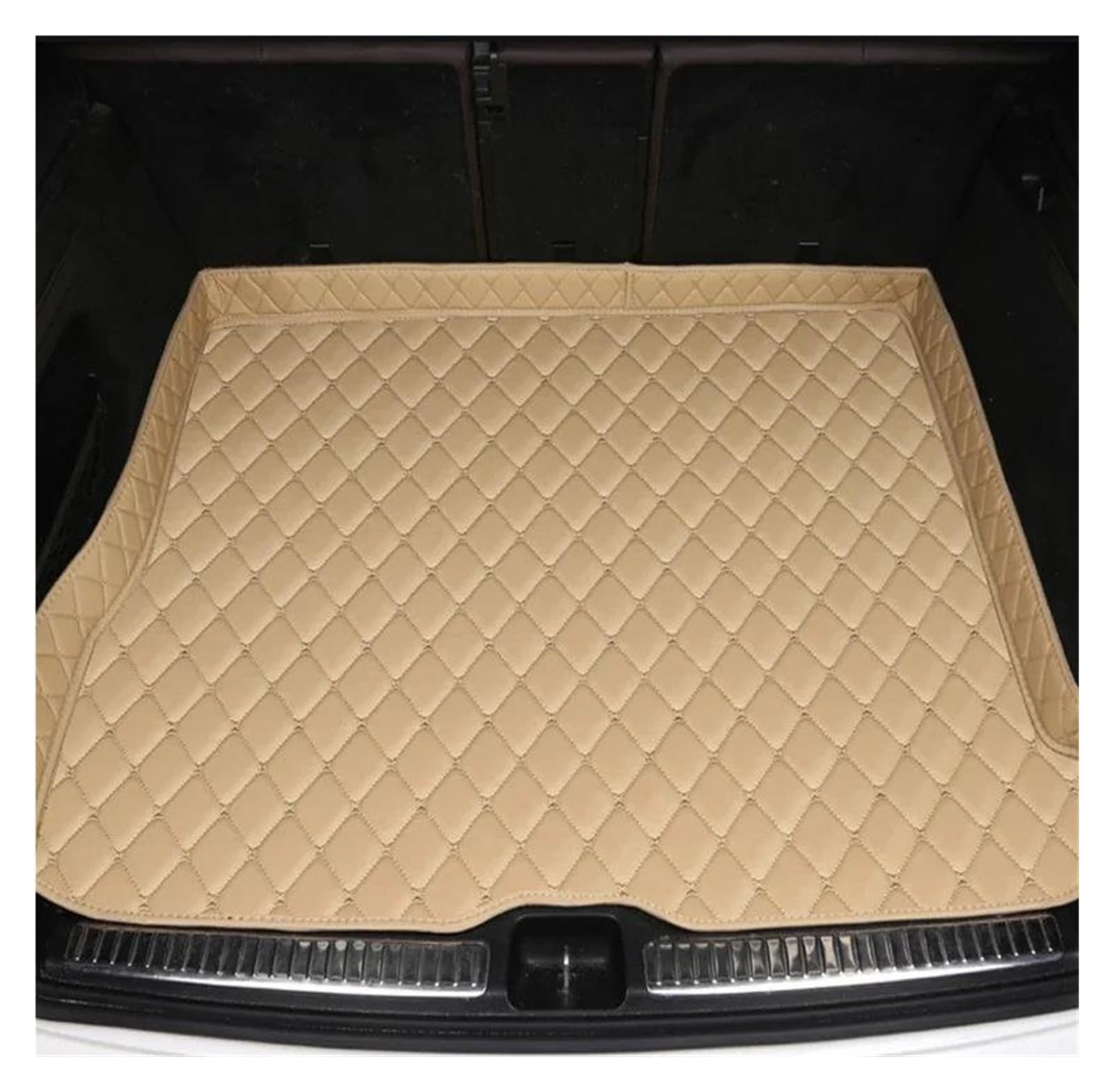 Auto-Fußmatten Volle Deckungsauto Kofferraummatte Für B&MW E90 2004 2005 2006 2007 2009 2009 2012 2012-2013 Autozubehör Teppich(Beige 1 STK) von WKXTECZT