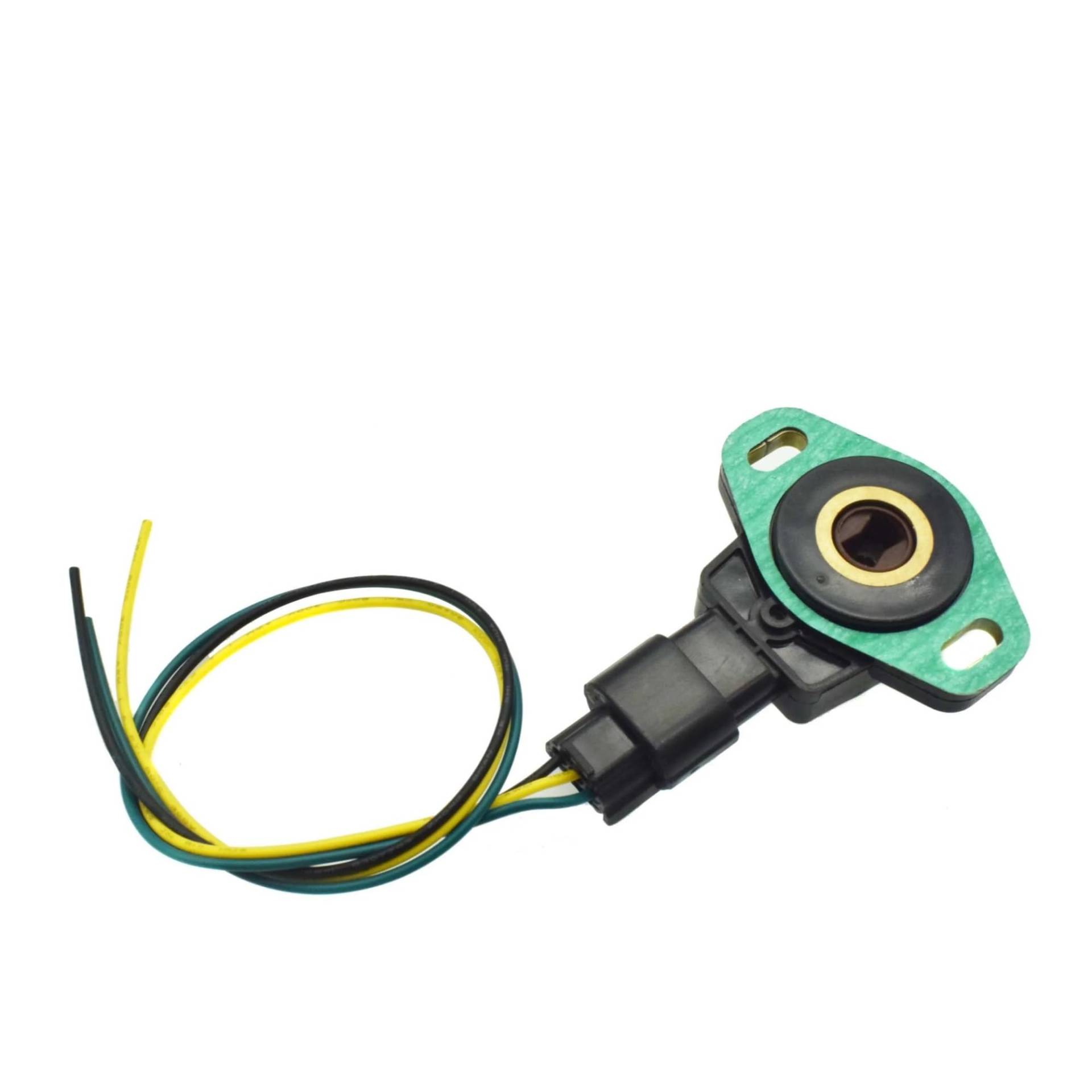 Drosselklappensensor Für Accord Für Element 2.4L 2002 2003 2004 2005 2006 TPS Drosselklappenstellungssensor Anschlusskabelbaumstecker TPS008-02 TPS-H112 Drosselklappengehäuse(Sensorsteckersatz) von WKXTECZT