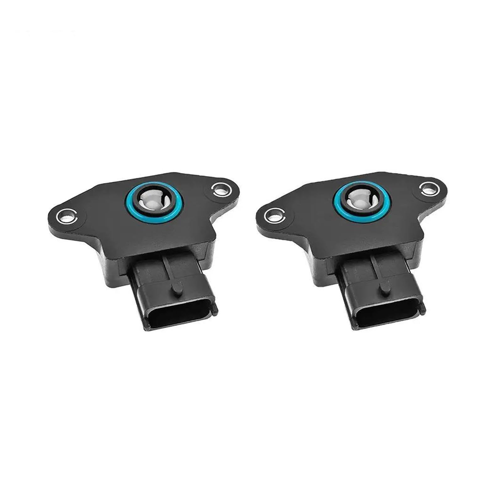 Drosselklappensensor Für Dodge Für Verna 2004 2005 Für Attitude 2006 Auto TPS Sensorstecker Gaspedalstellungssensor 35170-22600 Drosselklappengehäuse(2 Stück Sensor) von WKXTECZT