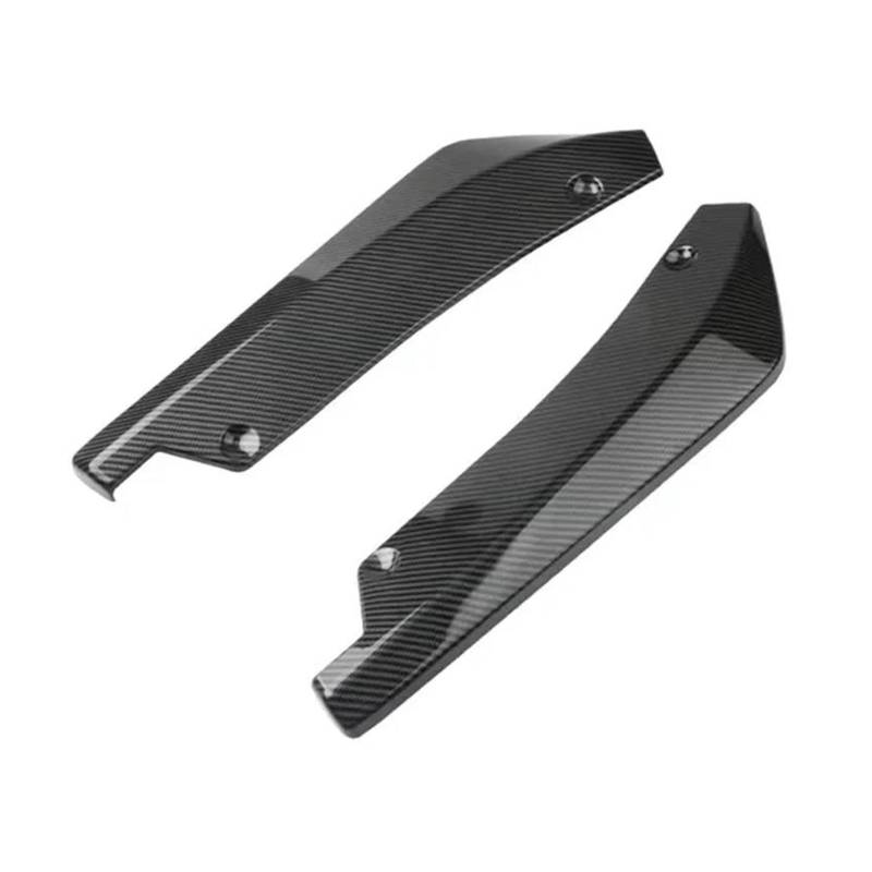 Auto Spoilerflügel Für A3 A4 B6 B8 B7 B5 B9 A6 C5 C6 C7 A5 S3 S4 Stoßstange Hinten Lip Wrap Spoiler Winkel Diffusor Splitter Canard 2Pcs Auto Heckspoiler Flügel(Carbon Fiber) von WLNWERDPKK