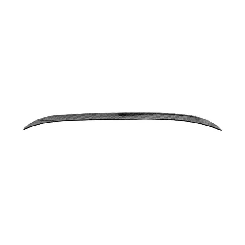 Auto Spoilerflügel Für E90 E46 F30 120cm Universal Auto Racing Limousine Flügel Spoiler Trim Hinten Schwanz Trunk Lip Spoiler Auto Heckspoiler Flügel(Carbon Fiber) von WLNWERDPKK