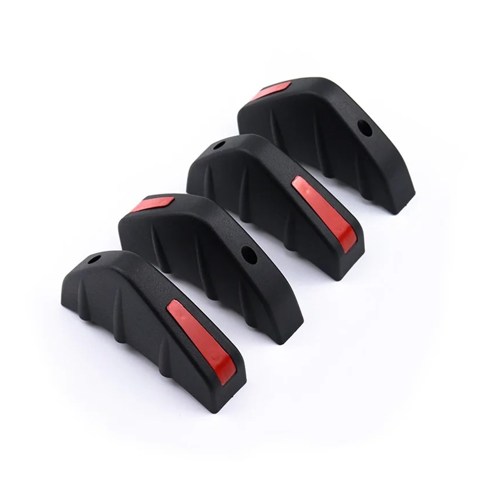 Auto Spoilerflügel Für Gt G30 E38 F34 Universal Auto Spoiler Heckstoßstange Diffusor Spoiler Antikollisions Haifischflosse Abs Zubehör Auto Heckspoiler Flügel(Black Red) von WLNWERDPKK